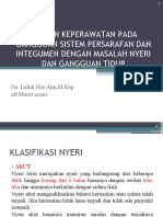 Asuhan Keperawatan Pada Gangguan Sistem Persarafan Dan Integumen