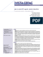 (AVC) Evolu o Da Degluti o No P s-AVC Agudo - Estudo Descritivo