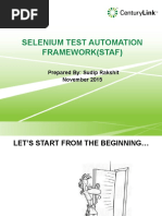 Automation-Selenium Test Automation Framework