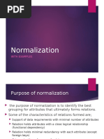 Chapter 7 Normalization