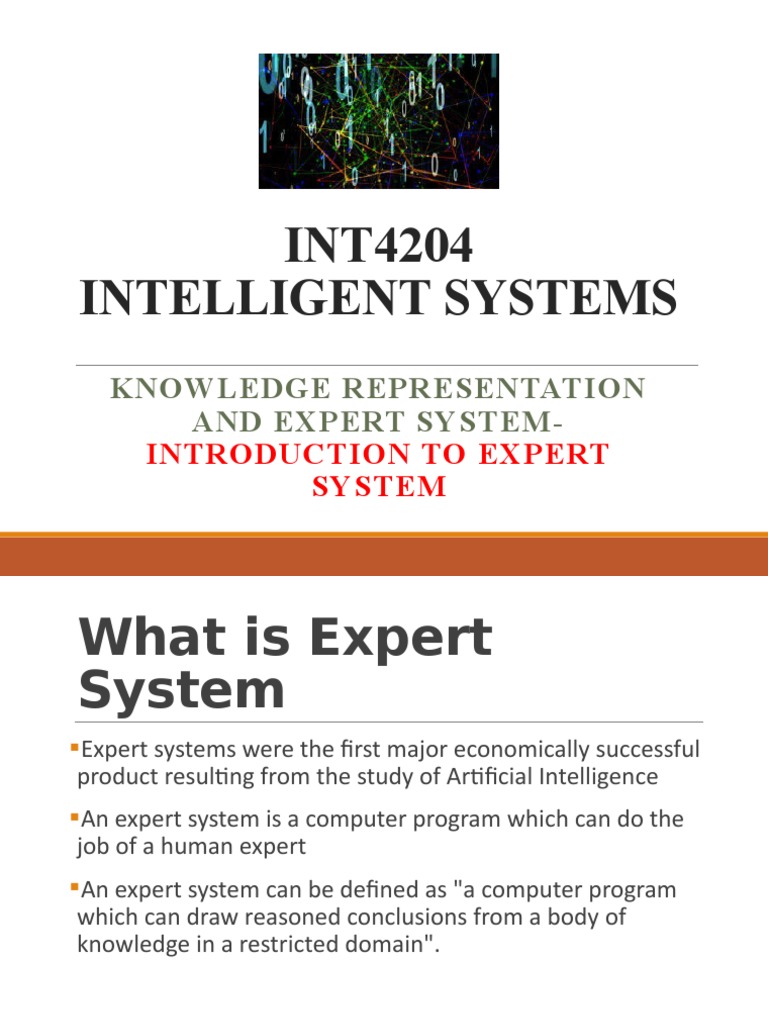 Knowledge Representation and Expert System | PDF | Expert | System