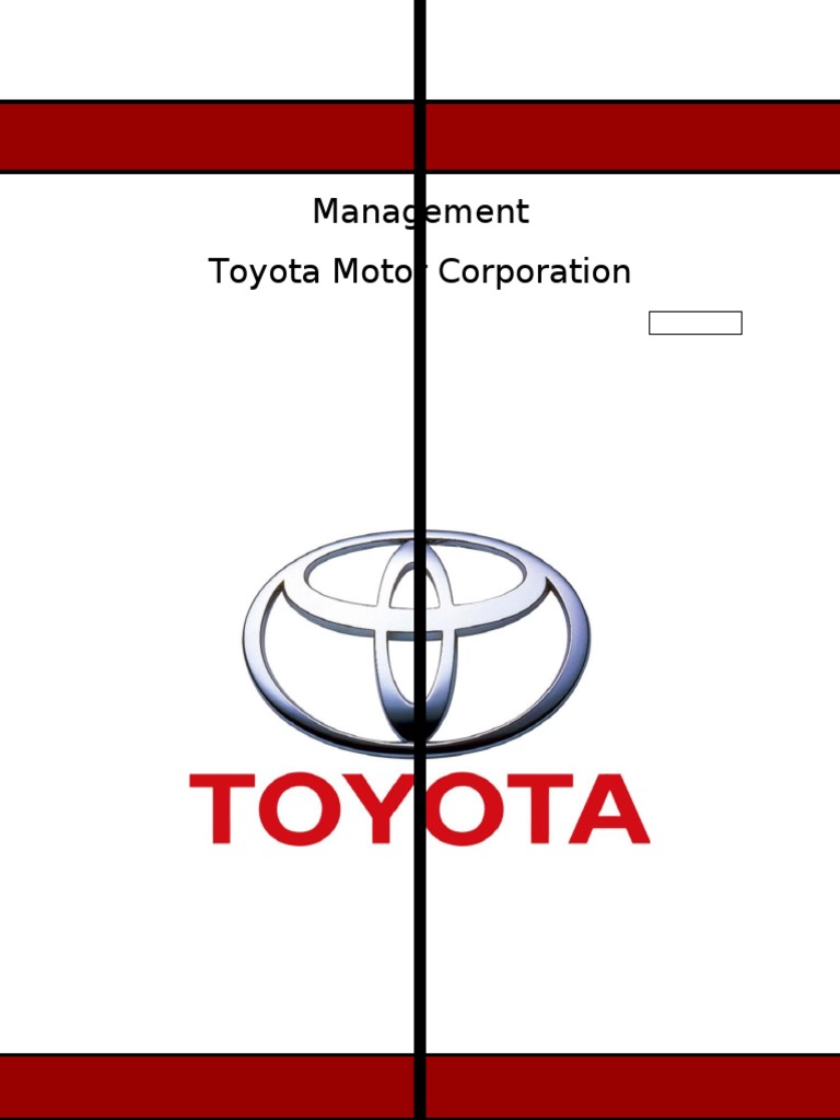 SHRM Toyota PDF Strategic Management Innovation