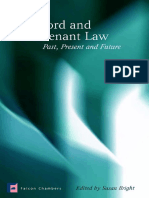 Landlord and Tenant Law - Past, Present and Future PDF