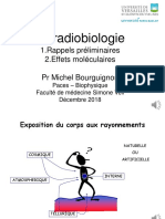 Cours 2 - RADIOBIOLOGIE Parties 1 Et 2 PDF