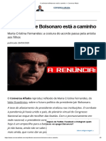 A renúncia de Bolsonaro está a caminho — Conversa Afiada