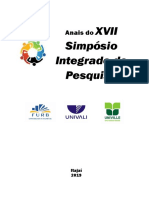 Anais do XVII Simpósio Integrado de Pesquisa da Univali 2019