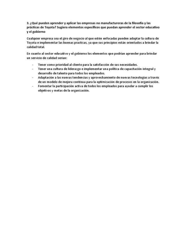 Caso2 Pregunta 3 | PDF | Crecimiento personal y profesional | Negocios