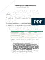 Procedimientos Reprogramacion Prestamos PDF
