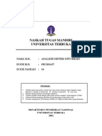 Analisis Sistem Informasi SKOM4437.04 PDF