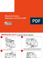 Manual de Usuario Impresora SATO RFID