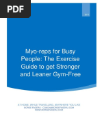 Myo-Reps For Busy People PDF