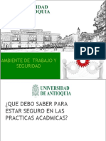 AMBIENTE DE TRABAJO Y SEGURIDAD