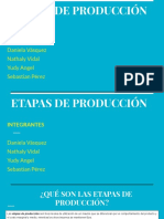 Etapas de Producción PDF