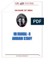 HR Manual II Award Staff PDF