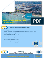 Prezentare BPE 1 Febr 2020 - Proiecte in Pregatire POIM Si Proiecte de .. - PDF