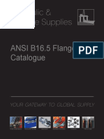 ANSI B16.5 Flange Product Range Catalogue PDF