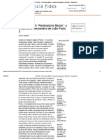 VATICANO - A "Redemptoris Missio" - o Testamento Missionário de João Paulo II - Agenzia Fides PDF