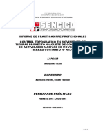 Informe de Practica Sencico Arequipa