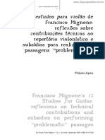 (Cliqueapostilas - Com.br) 12 Estudos para Violao de Francisco Mignone