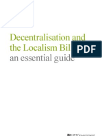 An Essential Guide To The Localism Bill