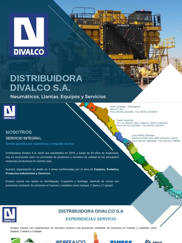 Mar 20 - Presentacion Divalco PDF | PDF | Neumático | Camión