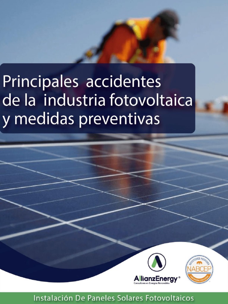Seguridad en Instalación de Paneles Solares | PDF | Fotovoltaica ...