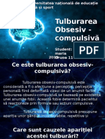 Tulburarea Obsesiv-Compulsiva