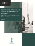 Best Practices in Teacher and Administrator Induction Programs PDF