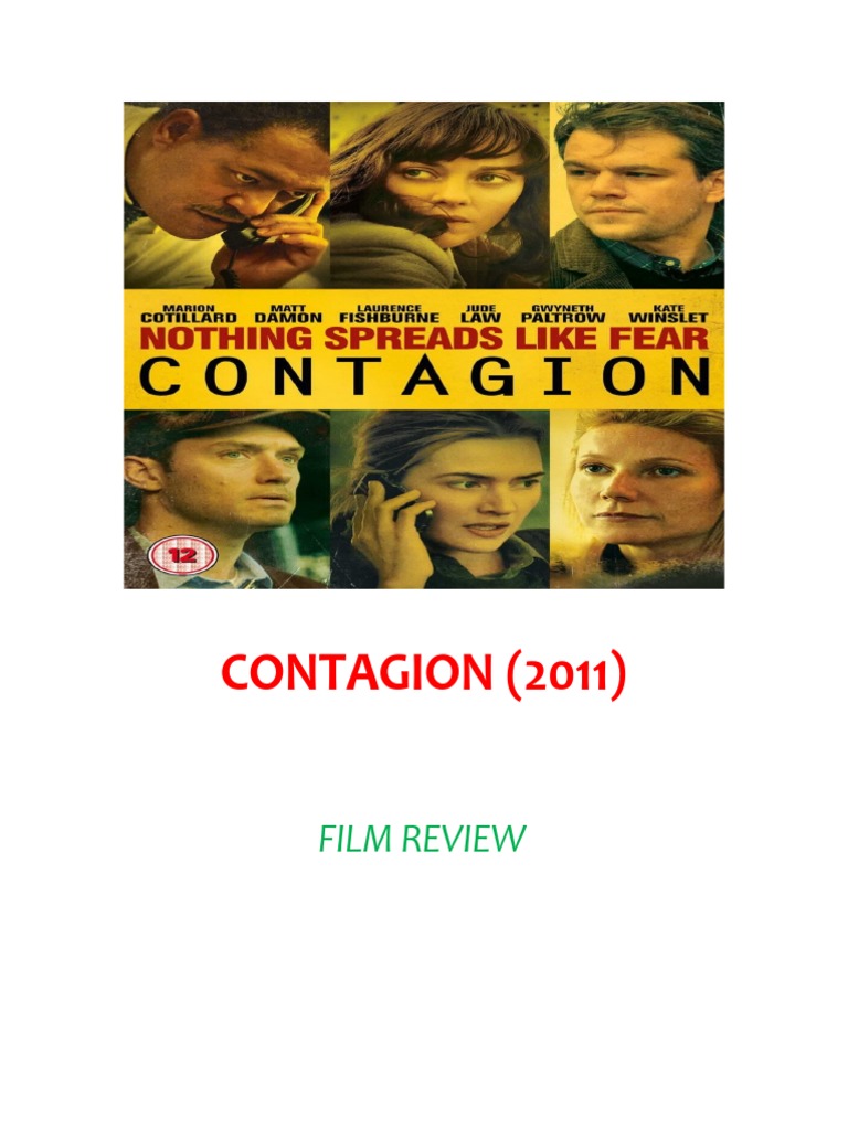 Contagion | PDF | Public Health | Health Sciences