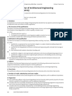 Academic Regulations Engineering MArchEng PDF