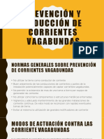 PREVENCIÓN Y REDUCCIÓN DE CORRIENTES VAGABUNDAS y CASOS PRACTICOS
