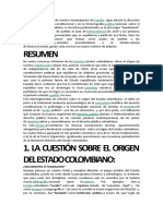 Evolucion y Trasformacion Del Estado Colombiano