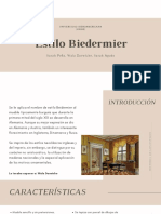 Estilo Biedermier en la Universidad Iberoamericana