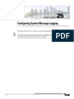 Cisco - Configuring System Message Logging