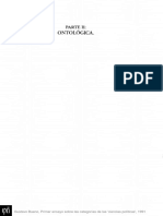 Sobre El Alcance Del Término Ontología en La Teoría Politica PDF