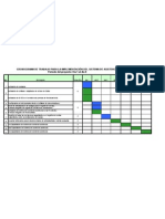 Cronograma Tentativo de Instalacion de Cia Tempus