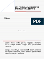 Bab 7 Keseimbangan Pendapatan Nasional 3 Sektor PDF