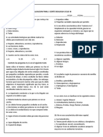 EVALUACION I CORTE 2019 II BIOLOGIA Ciclo III