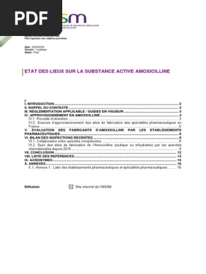 Amoxicilline teva générique