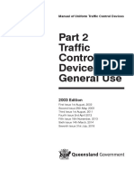 MUTCD PT 2 Traffic Control Devices For General Use PDF