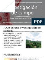 Investigación de campo