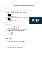 Tugas-5 - Matriks Singular-Adjoin-Invers