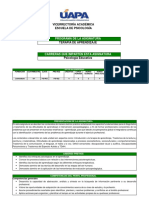 Programa Terapia de Aprendizaje (Pilotaje)