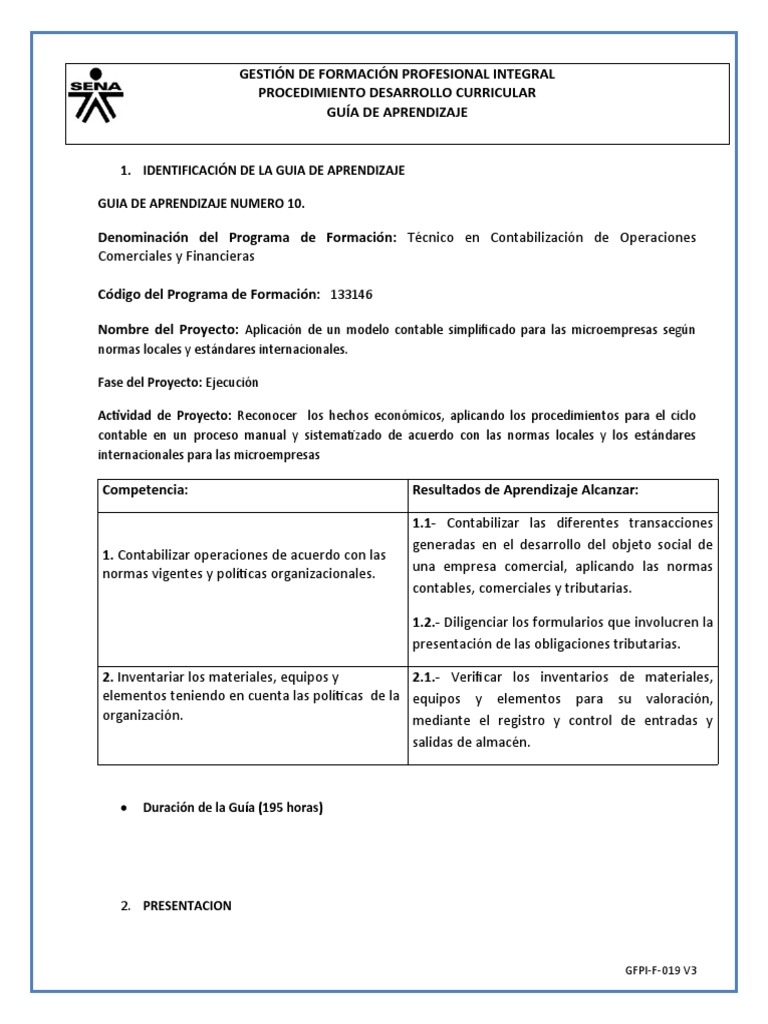 GFPI-F-019 - Formato - Guia - de - Aprendizaje 10 - 1 | PDF | normas ...