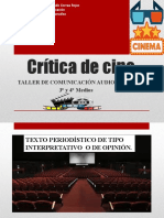 Crítica de Cine