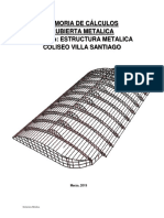 Calculo Estructural Cubierta PDF