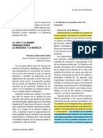 La Vida y La Muerte Desde La Medicina y La Bioetica PDF