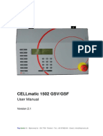 Thy-Tronic CELLmatic 1502 GSV GSF V2.1 Engelsk
