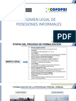 FORMALIZACION DE LA PROPIEDAD INFORMAL -SBN-Dr. Miguel Mandamiento