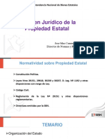 Regímenes jurídicos de la propiedad estatal y normas sobre bienes del Estado